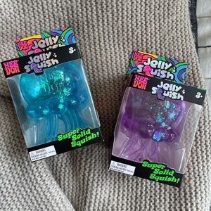 Super Solid Squish Toy - Blue & Purple